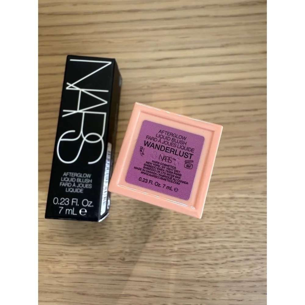New NARS Afterglow Liquid Blush - wanderlust